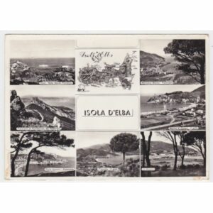 WŁOCHY ELBA MAPKA WIDOKÓWKA A32835