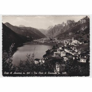 WŁOCHY LAGO DI AURONZO WIDOKÓWKA A33143