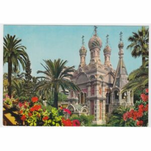 WŁOCHY SANREMO CHIESA RUSSA POCZTÓWKA A33366