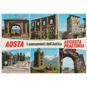 WŁOCHY AOSTA WIDOKÓWKA A33374