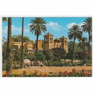 HISZPANIA SEVILLA PALACIO MUDEJAR WIDOKÓWKA A33416