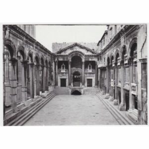 JUGOSŁAWIA SPLIT PERISTIL WIDOKÓWKA A33675