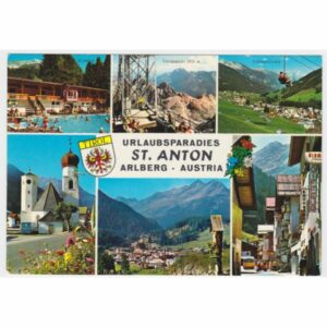 AUSTRIA ST. ANTON WIDOKÓWKA A33920