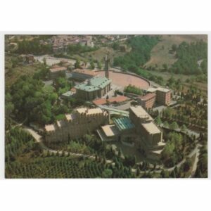 WŁOCHY COLLEVALENZA SANKTUARIUM WIDOKÓWKA A33994