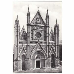 WŁOCHY ORVIETO KATEDRA WIDOKÓWKA A35591