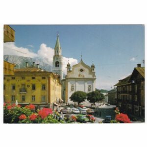 WŁOCHY CORTINA D' AMPEZZO KOŚCIÓŁ WIDOKÓWKA A35637