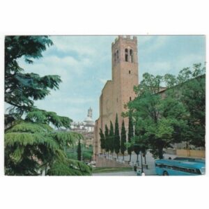 WŁOCHY SIENA KOŚCIÓŁ S. DOMENICO WIDOKÓWKA A35813