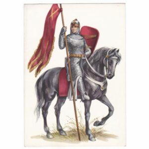 WOJSKO POLSKIE RYCERZ POCZTÓWKA A35308