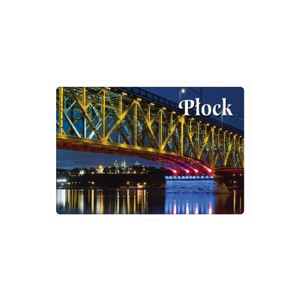 PŁOCK POCZTÓWKA 3D TRÓJWYMIAROWA 3D532