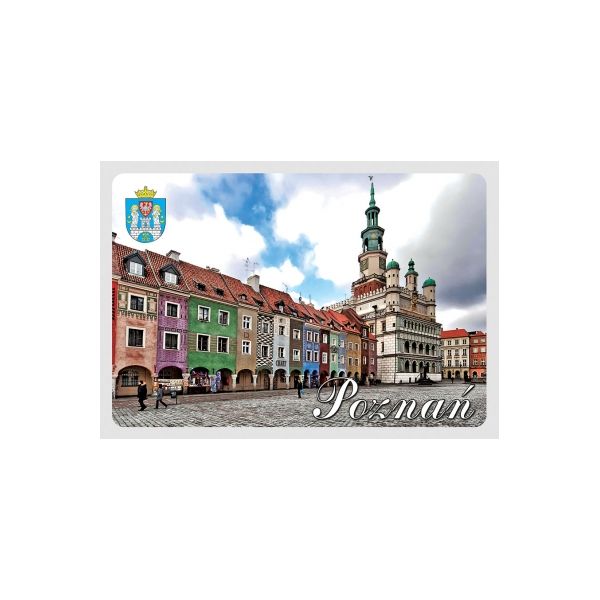 POZNAŃ HERB POCZTÓWKA 3D TRÓJWYMIAROWA 3D537