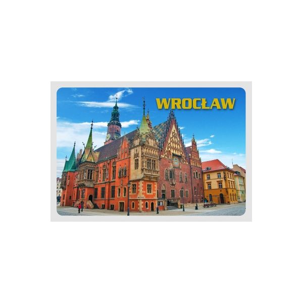 WROCŁAW POCZTÓWKA 3D TRÓJWYMIAROWA 3D542