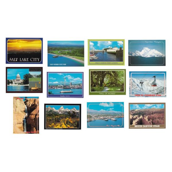 USA 12 WIDOKÓWEK NOWE CZYSTE A38560