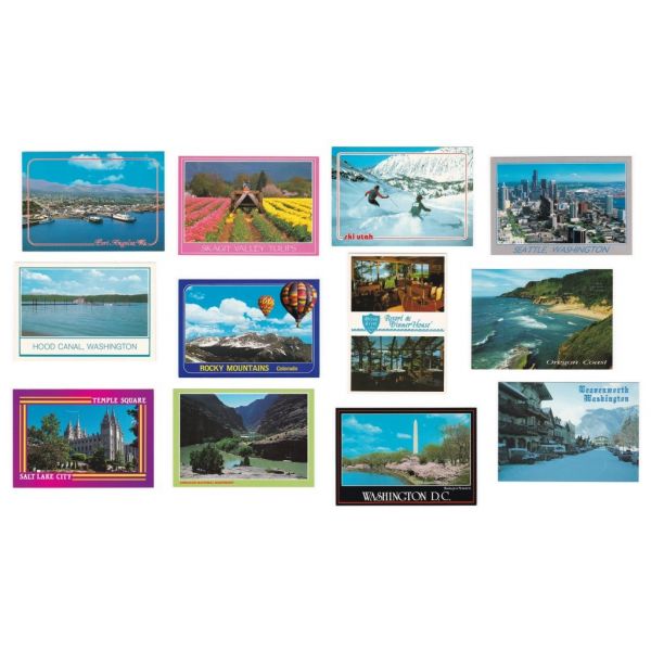 USA 12 WIDOKÓWEK NOWE CZYSTE A39150