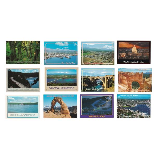 USA 12 WIDOKÓWEK NOWE CZYSTE A39190