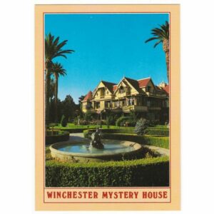 WINCHESTER MYSTERY HOUSE SAN JOSE CALIFORNIA WIDOKÓWKA A40615