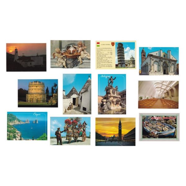 WŁOCHY 12 WIDOKÓWEK NOWE CZYSTE A41160