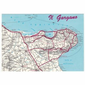 IL GARGANO MAPKA WIDOKÓWKA A41312