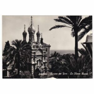 WŁOCHY SANREMO CHIESA RUSSA POCZTÓWKA A41483