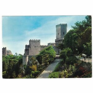 WŁOCHY SYCYLIA ERICE ZAMEK WIDOKÓWKA A41854