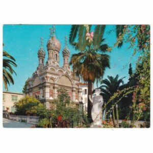 WŁOCHY SANREMO CHIESA RUSSA POCZTÓWKA A41872