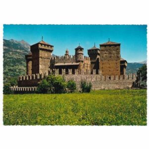 WŁOCHY FENIS ZAMEK WIDOKÓWKA A42150