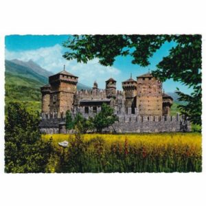 WŁOCHY FENIS ZAMEK WIDOKÓWKA A42153