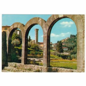 WŁOCHY FIESOLE TERME ROMANE WIDOKÓWKA A42166