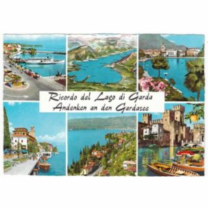 WŁOCHY LAGO DI GARDA MAPKA WIDOKÓWKA A42213