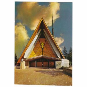 WŁOCHY BORCA DI CADORE KOŚCIÓŁ WIDOKÓWKA A42219