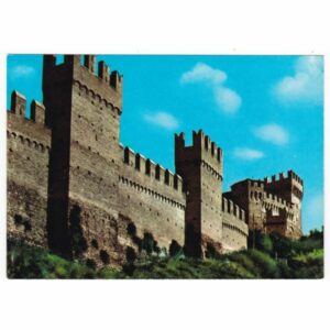 WŁOCHY GRADARA ZAMEK WIDOKÓWKA A42405