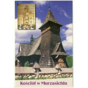 PORONIN MURZASICHLE KOŚCIÓŁ WIDOKÓWKA A51262
