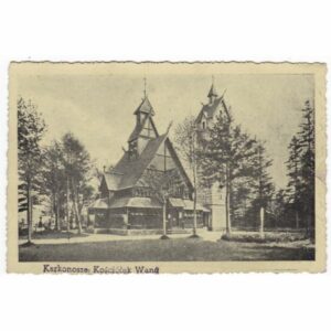 RIESENGEBIRGE KARPACZ KOŚCIÓŁEK WANG WIDOKÓWKA A43108