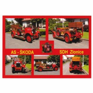 SAMOCHÓD STRAŻACKI SKODA WIDOKÓWKA A43625