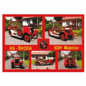 SAMOCHÓD STRAŻACKI SKODA WIDOKÓWKA A43632