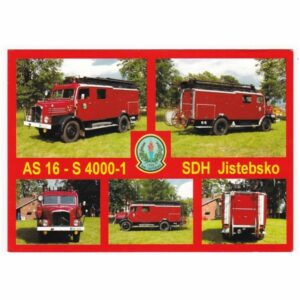 SAMOCHÓD STRAŻACKI S4000 WIDOKÓWKA A43636