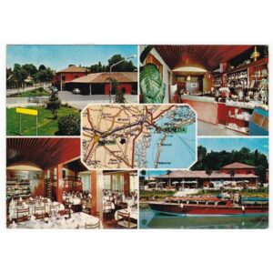 WŁOCHY MAPKA VENEZIA PADOVA WIDOKÓWKA A43691