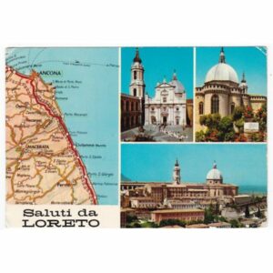 WŁOCHY LORETO MAPKA WIDOKÓWKA A43705