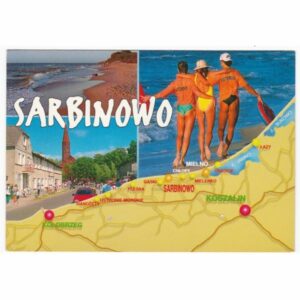 SARBINOWO MAPKA WIDOKÓWKA A43767