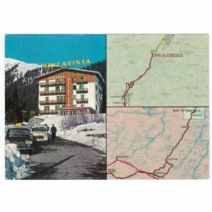 WŁOCHY MADONNA DI CAMPIGLIO MAPKA WIDOKÓWKA A43892