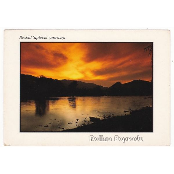 BESKID SĄDECKI DOLINA POPRADU WIDOKÓWKA A44162