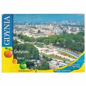 GDYNIA MAPKA WIDOKÓWKA A44214