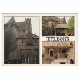 MALBORK ZAMEK WIDOKÓWKA A44495