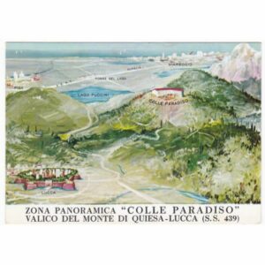 WŁOCHY COLLE PARADISO MAPKA WIDOKÓWKA A44603