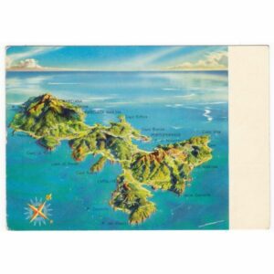 WŁOCHY ELBA MAPKA WIDOKÓWKA A46844