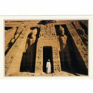 EGIPT ABU SIMBEL WIDOKÓWKA A47257