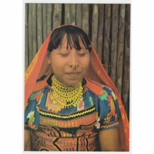 PANAMA INDIANKA WIDOKÓWKA A47356