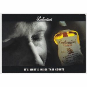 BALLANTINES POCZTÓWKA REKLAMOWA A47405
