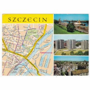 SZCZECIN MAPKA WIDOKÓWKA A49817