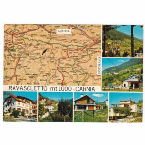 WŁOCHY RAVASCLETTO MAPKA WIDOKÓWKA A49841