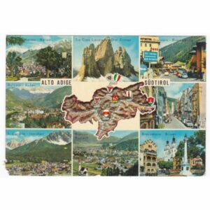 WŁOCHY GÓRNA ADYGA MAPKA WIDOKÓWKA A50247